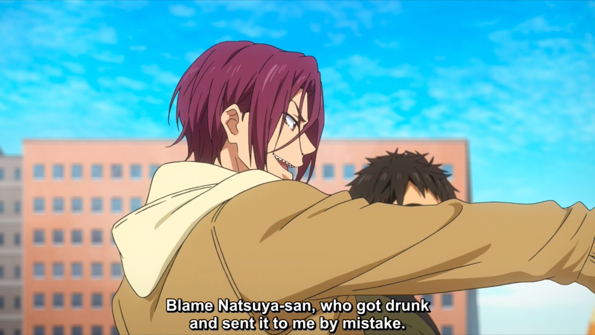 natsuya drunk text rin icic 👁👁👁