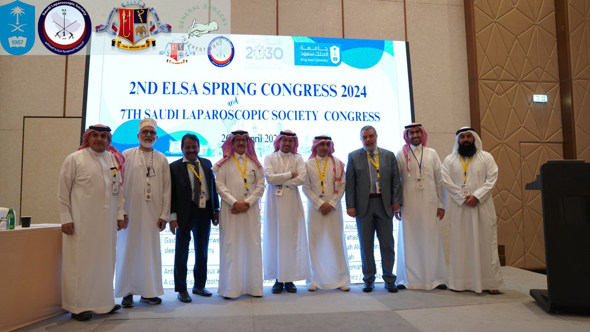 Excerpts from #ELSA_2024 under the supervision of Prof @ALDhoheyan & Prof @OmarAlobaidMD Multiple surgeons from @ELSA_surgeons have presented speeches & lectures in the conference