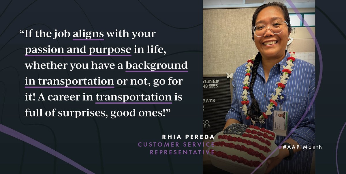 Across our business throughout May, we’re celebrating Asian American, Native Hawaiian and Pacific Islander Heritage Month. Today, you can hear from Rhia Pereda, a Customer Service Representative working on our Skyline project in Honolulu ➡️ bit.ly/4d9J3wG #AAPIMonth