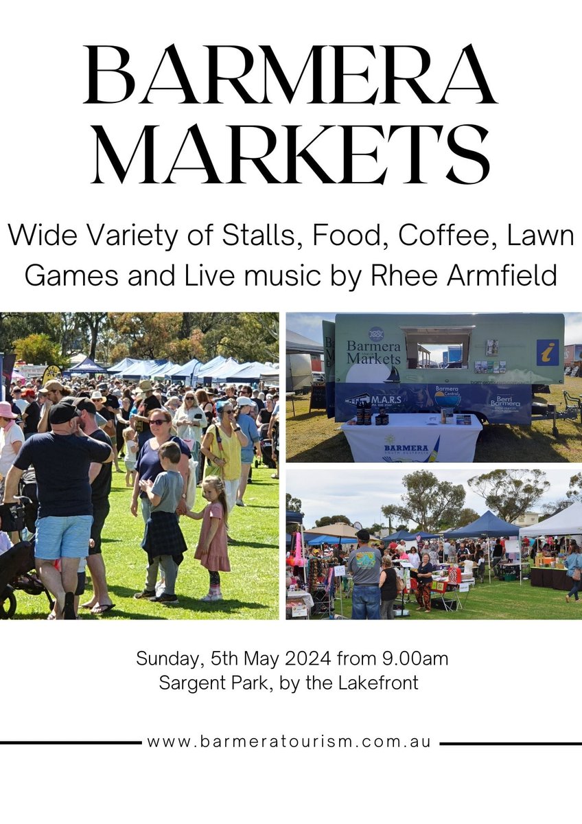 We are out and about this Sunday at the Barmera Markets from 9am -1pm. 

🌸Fully loaded with Mother's Day gift ideas🌸

#soazen #uniquelydifferent #berri #barmera #barmeramarkets #riverland #southaustralia #mothersdaygifts #mothersday2024 #supportsmallbusiness #smallbusinessowner