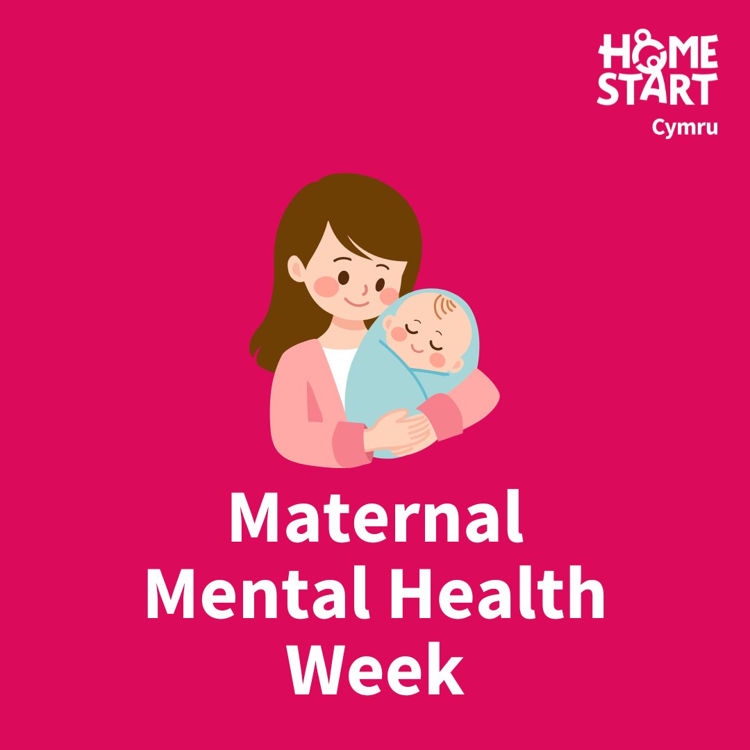 Join us in recognising Maternal Mental Health Awareness Week. Together, we can raise awareness about the importance of maternal mental health and work to reduce the stigma surrounding it. At Home-Start Cymru, we support families and provide resources to those who need them.