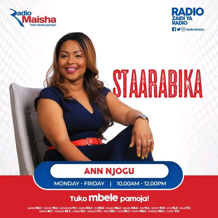 @radiomaisha @annjogu Nakuru city tunastaarabika, happy birthday Mtoto wa mama,,,many more years 🎊🎉 #Staarabika