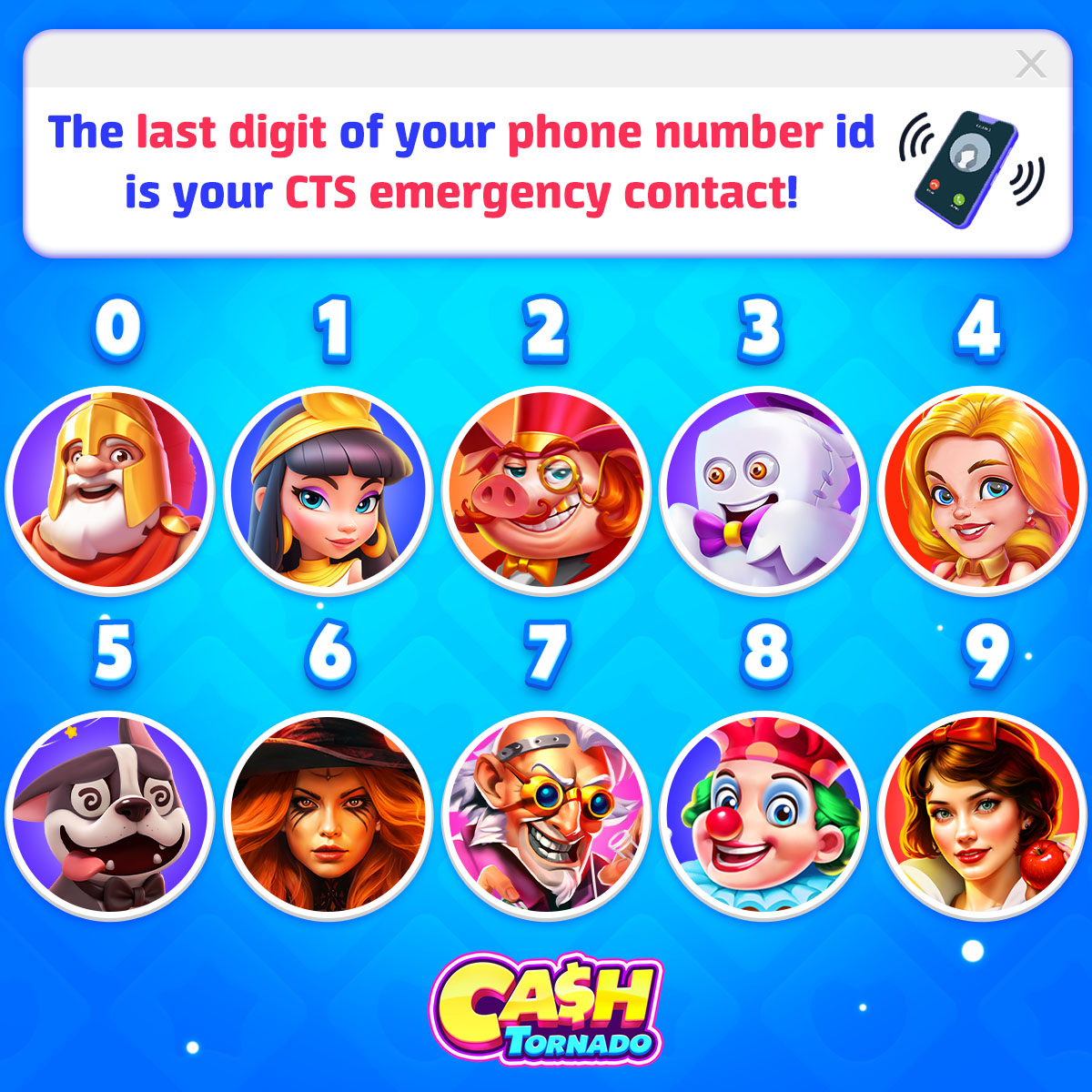 #FREECOIN:zeroo.games/yrxw4p3e
📱 Who's your emergency contact in CTS? 🤔
Tell us your answer! 💬