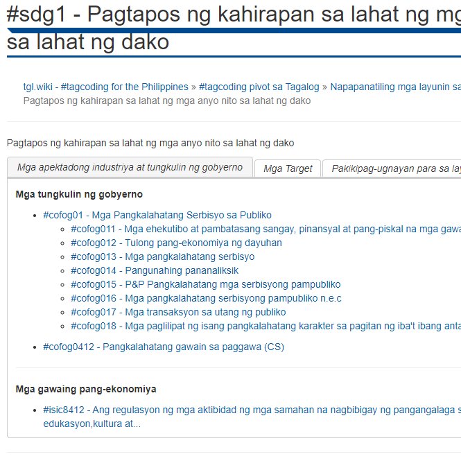 #sdg1 - Pagtapos ng kahirapan sa lahat ng mga anyo nito sa lahat ng dako
#sdg1PH