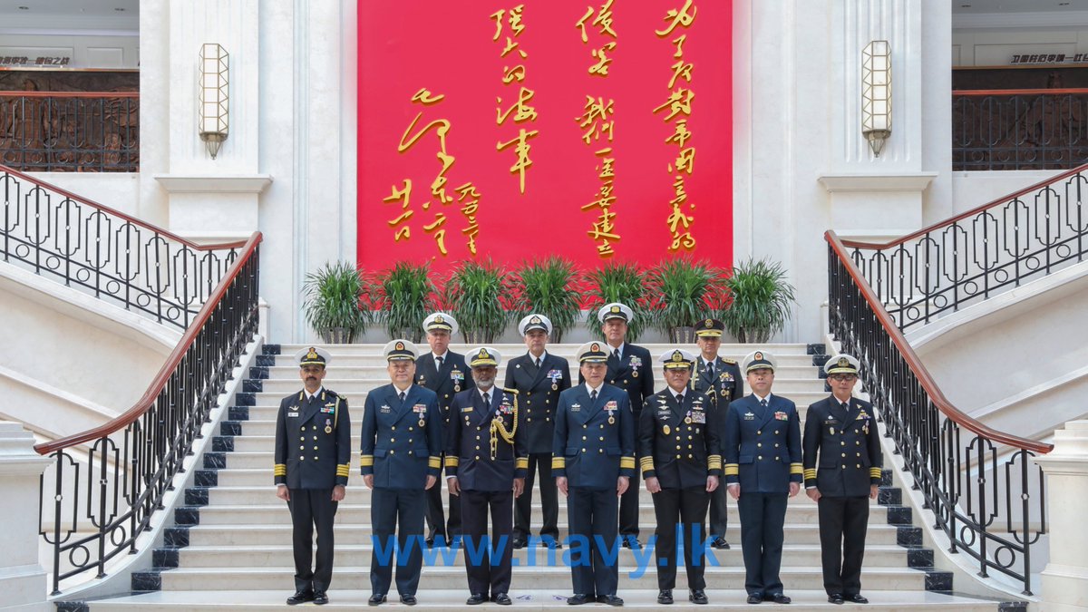 The Chief of Staff of the @srilanka_navy, RAdm Pradeep Rathnayake attended the 19th Western Pacific Naval Symposium in Shandong, #China from 21 to 24 Apr. Read more: news.navy.lk/eventnews/2024…