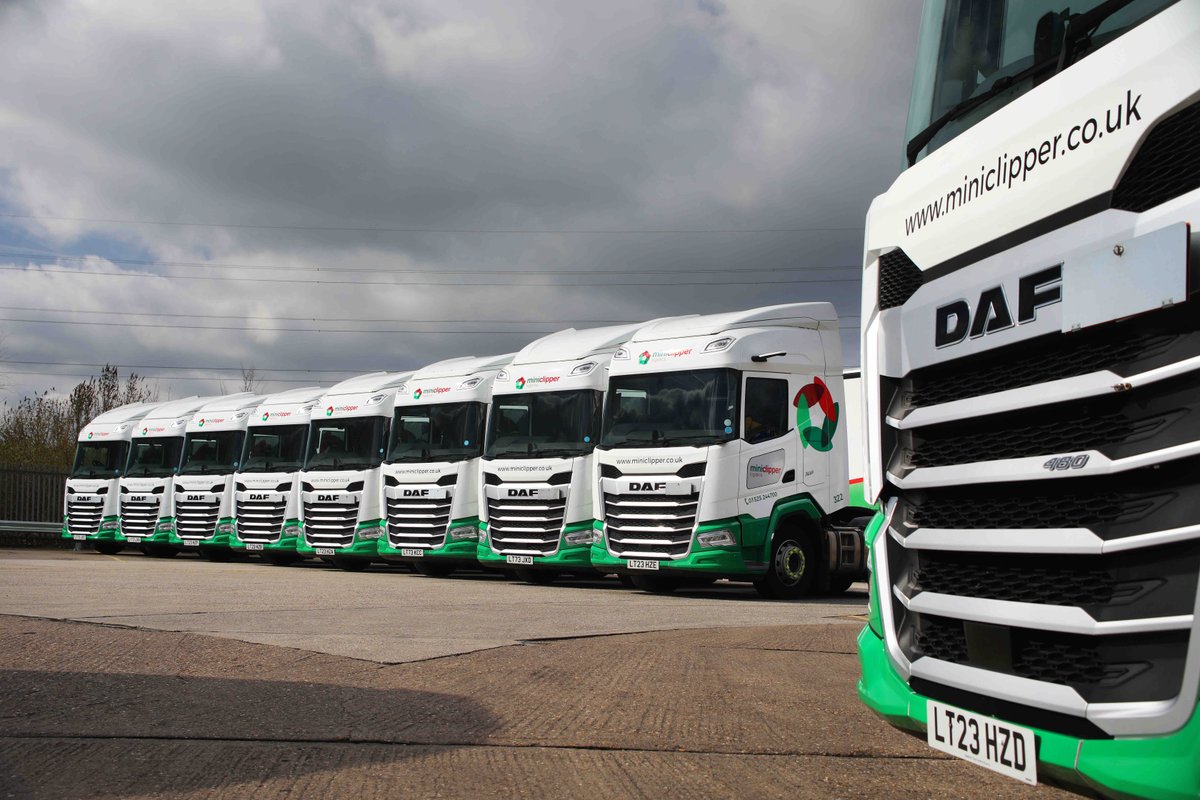 Look at our customer’s stunning lineup! What an impressive fleet! These Miniclipper DAF XF trucks are all geared up to provide top-notch service! 

#HTCGroup #Trucking #QualityService