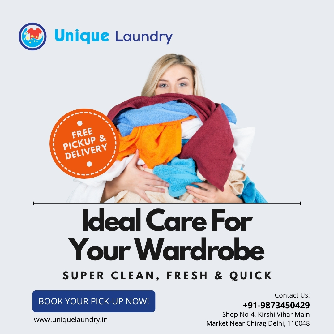 Give your clothes the VIP treatment at Unique Laundry: they'll come back super clean, smelling fresh, and in record time!  
#FreshCleanFast #LaundryPerks #WardrobeVIP #StyleRevive #QuickRefresh #CleanAndSwift #FashionCare #LaundryGoals #ClosetUpgrade