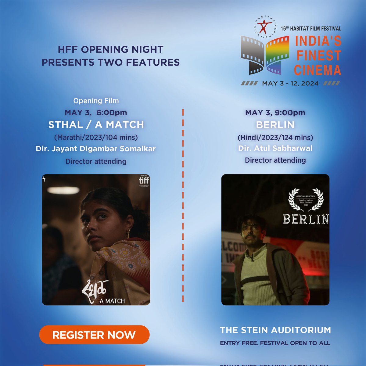Bookings have opened for the awaited opening night of HFF 2024! The opening film, “Sthal / A Match”, chronicles the experiences of a young woman fighting for her agency when pushed into an arranged marriage in rural Maharashtra. Headlined by Nandini Chitke “Sthal” was shot with…