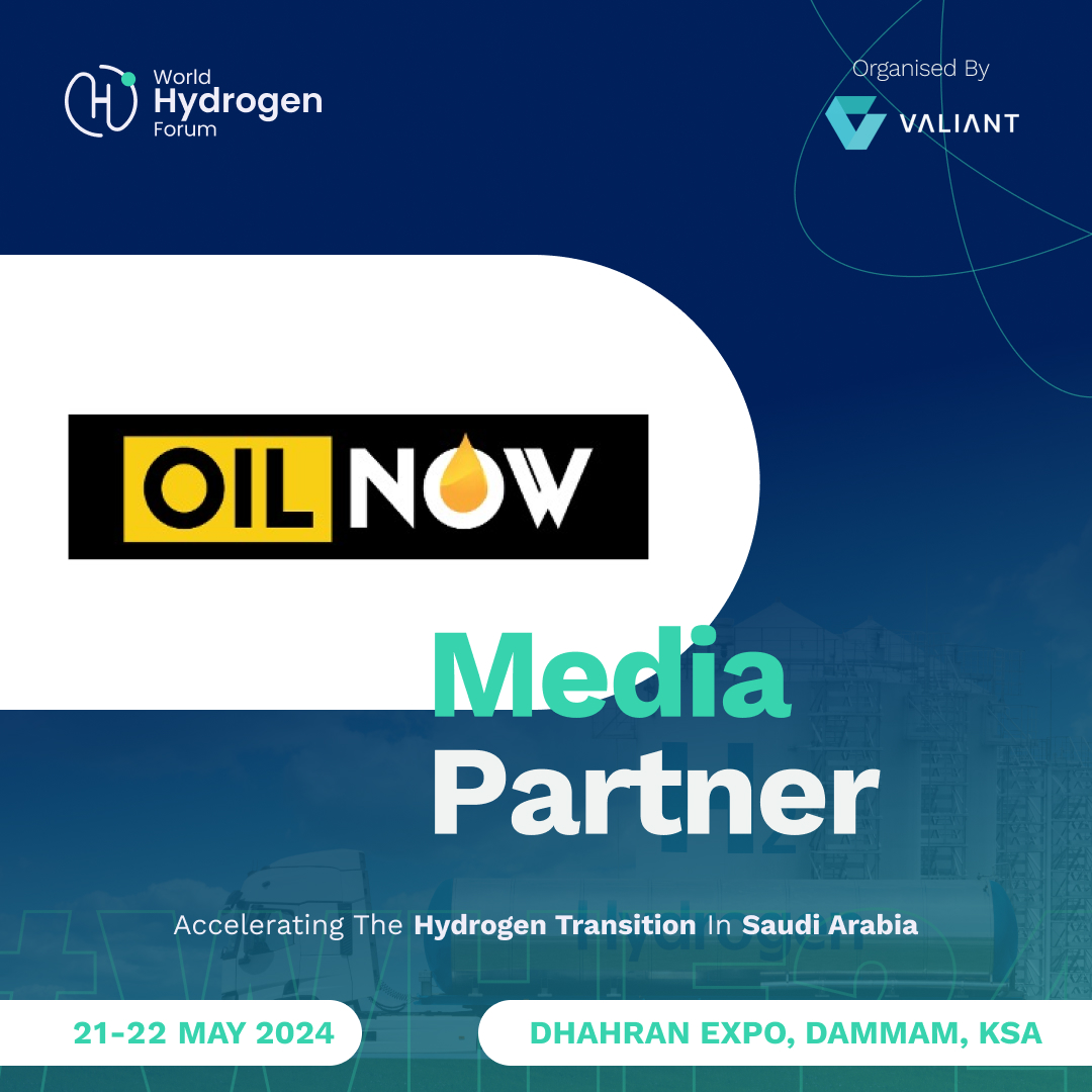 It is with great excitement that we unveil OilNOW as a Media Partner for the World Hydrogen Forum.

Register today at tinyurl.com/4mwayx9n

#whf #worldhydrogenforum #hydrogen #dhahranexpo #saudiarabia #dammam #hydrogenenergy #hydrogeneconomy #netzero #sustainableenergy
