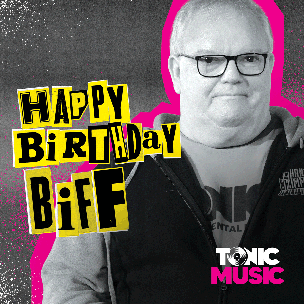 Wishing our wonderful ambassador Biff a very happy birthday.  Sending love from Team Tonic. ❤️🎉