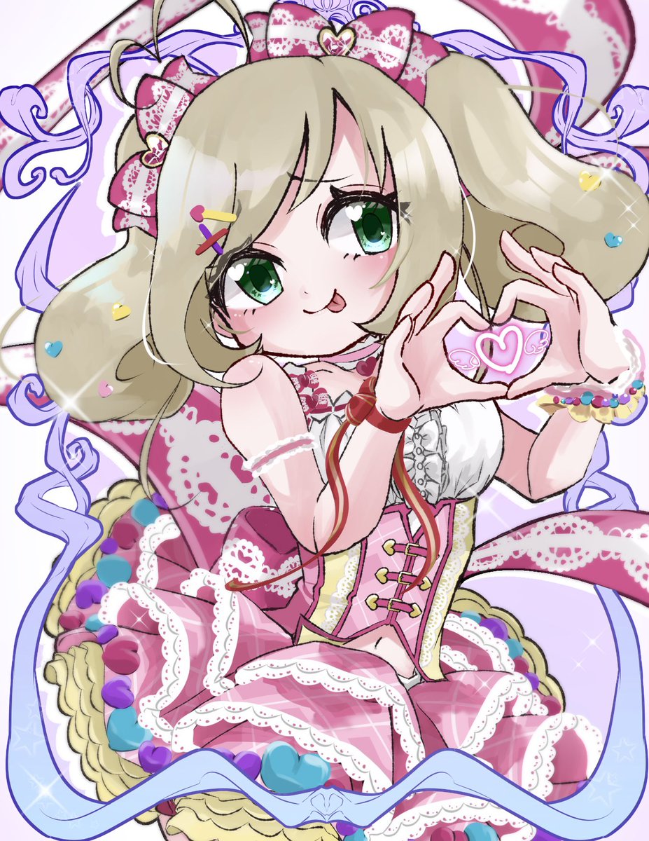 これも前に描いたやつ！
デレマスのしゅがは🫶💗
 #デレマス  #イラスト