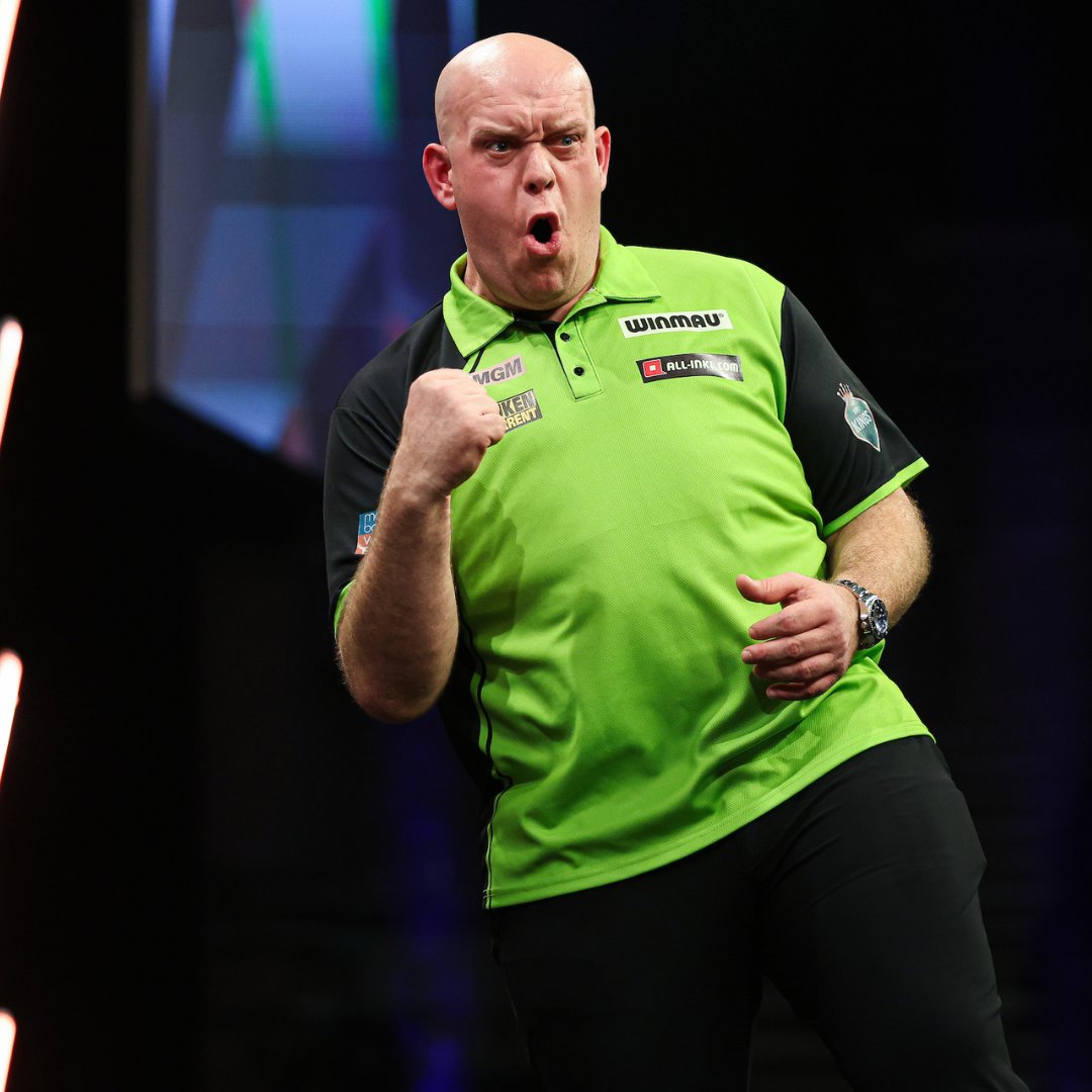 🎯| Michael van Gerwen will look to further strengthen his position in the league table next week in Aberdeen. MVG meets Rob Cross in an important Play Off contest between two chasers on Night 14.