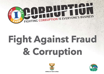 The success of our fight against corruption depends on the involvement of all citizens in our society. #FightingCorruption @GCISMedia @GCIS_IRC @GCISGauteng @SAPoliceService
