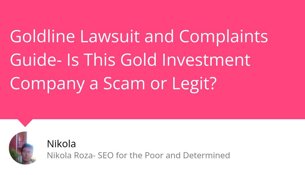 Here's someone complaining about receiving numerous calls from Goldline even after they've said they weren't in the market for buying precious metals. Read more 👉 lttr.ai/AR9HP #gold #silver #goldira #silverira #nikolaroza #LearnAboutGoldAndSilverIRAs