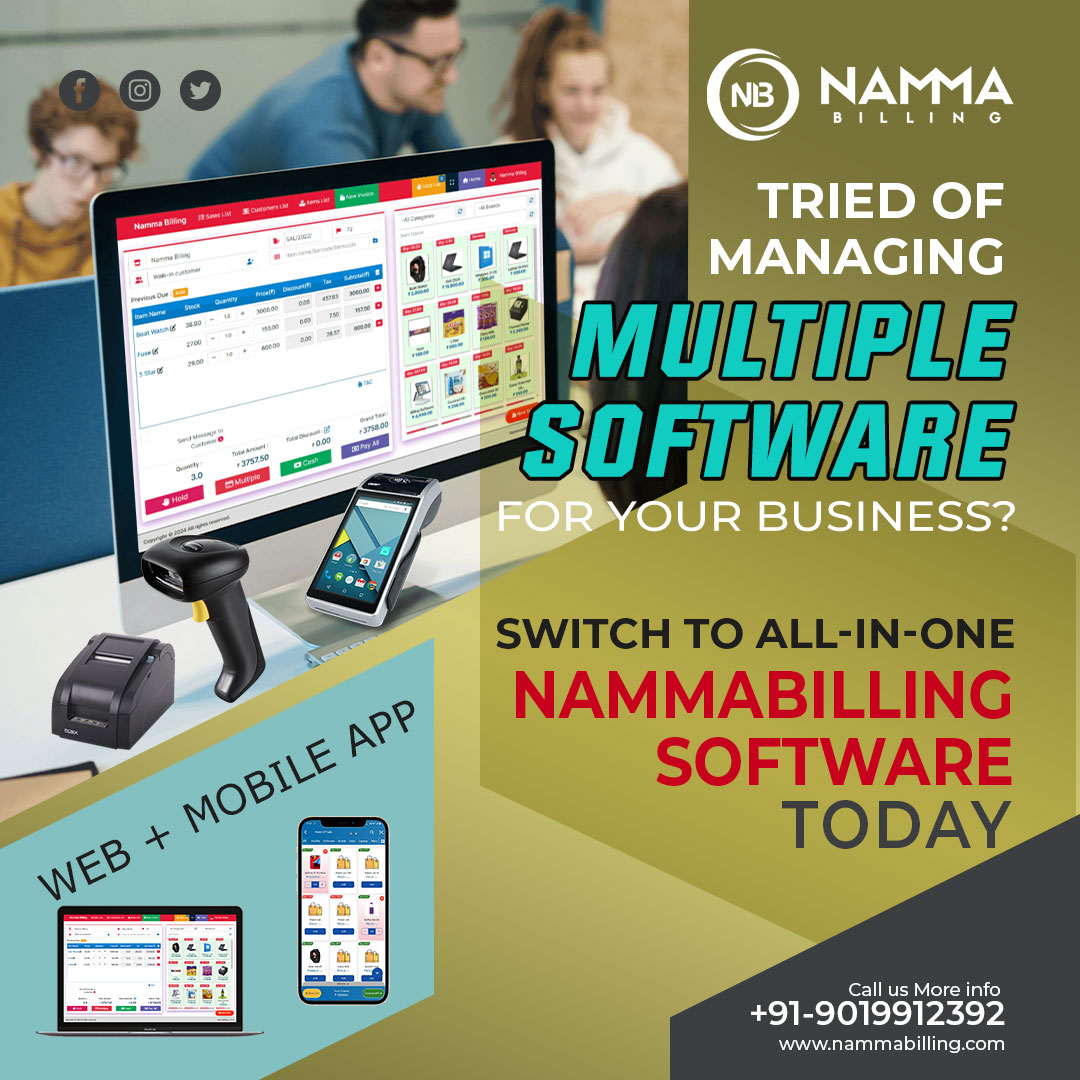 Tired of software overload? Switch to Nammabilling for streamlined business billing. One software, all solutions. Simplify your workflow today!
For more information, please visit our website: bit.ly/3Atg5q0
.
.
.
.
#Nammabilling #BillingSolutions #BusinessSoftware