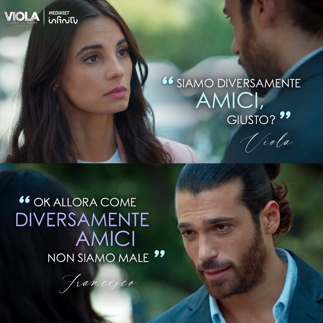 “Come diversamente amici non siamo male” 😉 Aspettando l’appuntamento con #ViolaComeIlMare2 in prima serata su #Canale5 da venerdì 3 maggio, le prime tre puntate sono disponibili gratis e in esclusiva solo su Mediaset Infinity!