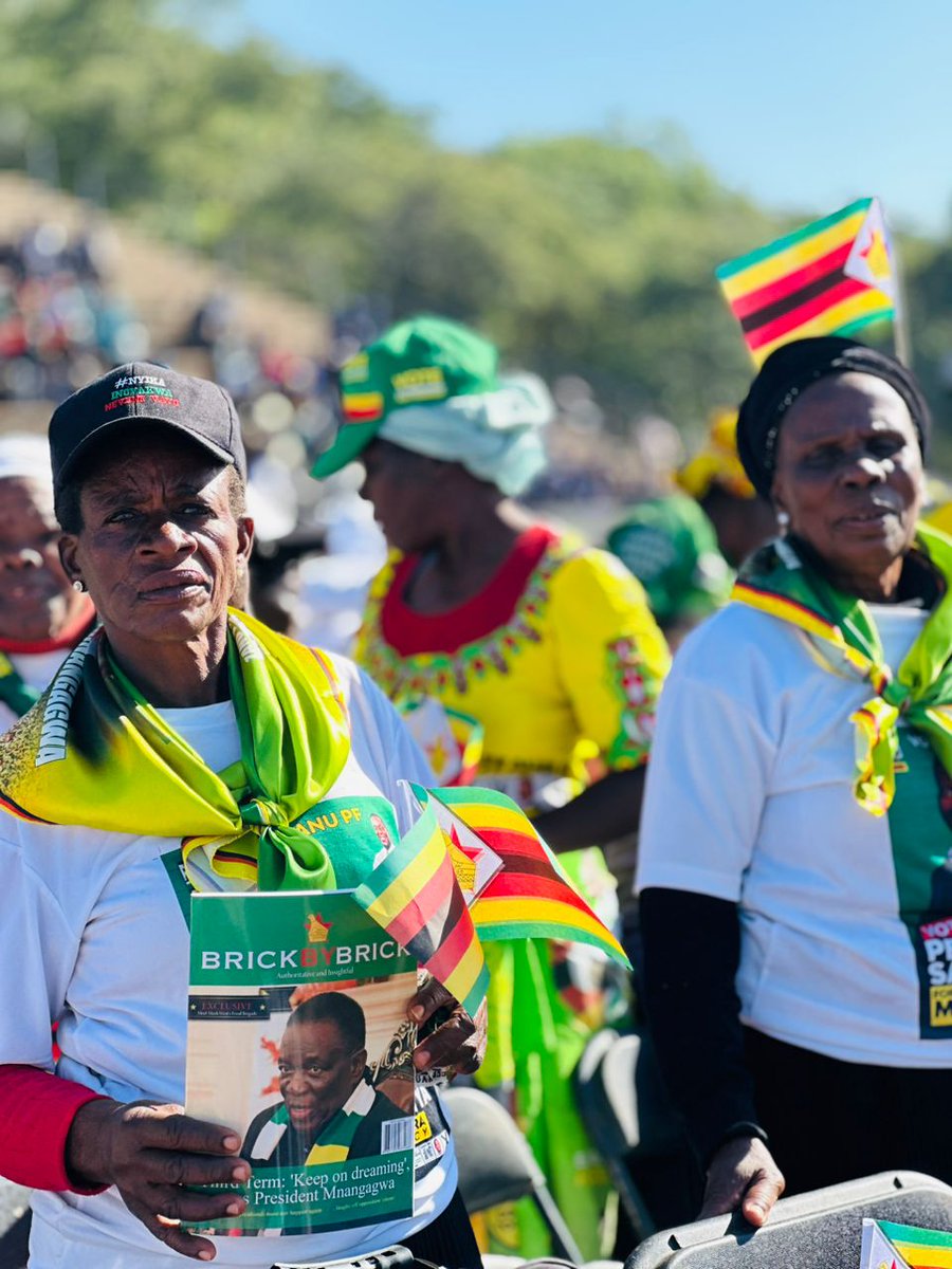 People are gathered at the National Heroes Acre for the burial of the 3 well decorated liberation war heroes who sacrificed everything for the liberation of our great nation Zimbabwe.