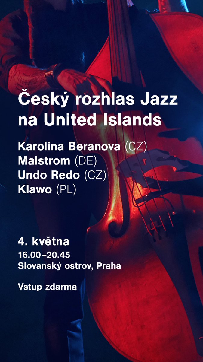 Další ročník festivalu United Islands of Prague proběhne už tento víkend a na naší ČRo Jazz stage vystoupí Klawo, Undo Redo, Malstrom & Karolina Beranova. Více v článku: rozhl.as/9Mu