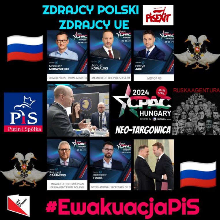 #EwakuacjaPis #CzasRozliczenia #CzasDoCeli, nie do parlamentu europejskiego!