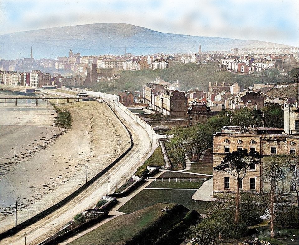 Manx Nostalgia (@manxnostalgia) on Twitter photo Near the Falcon Cliff Hotel, overlooking part of Central Promenade, note the The Iron Pier ~1890. Via John Lord #isleofman #manx Near the Falcon Cliff Hotel, overlooking part of Central Promenade, note the The Iron Pier ~1890. Via John Lord #isleofman #manx