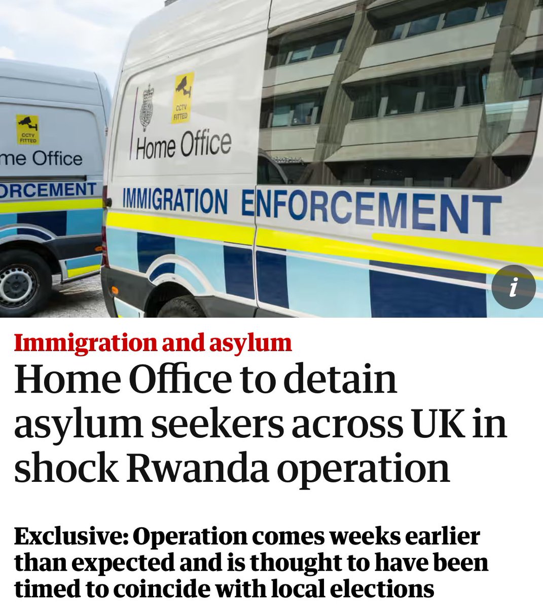 Immoral. Unjust. Foolhardy Terrorising asylum seekers with Rwanda will have all manner of awful consequences