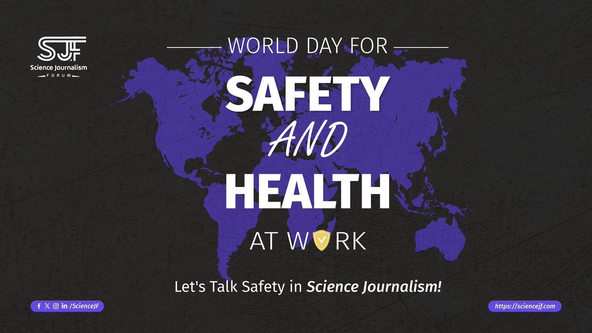 As we observed the World Day for Safety and Health at Work, April 28th, it's crucial to consider how we can enhance safety in science reporting. What measures do you believe are essential for ensuring safer practices in this field? Share with us your invaluable thoughts and…