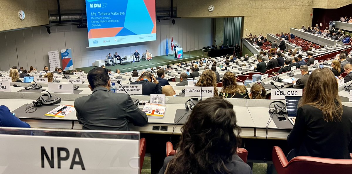 We are at #NDMUN27 in Geneva this week. Tune in to follow the discussions!