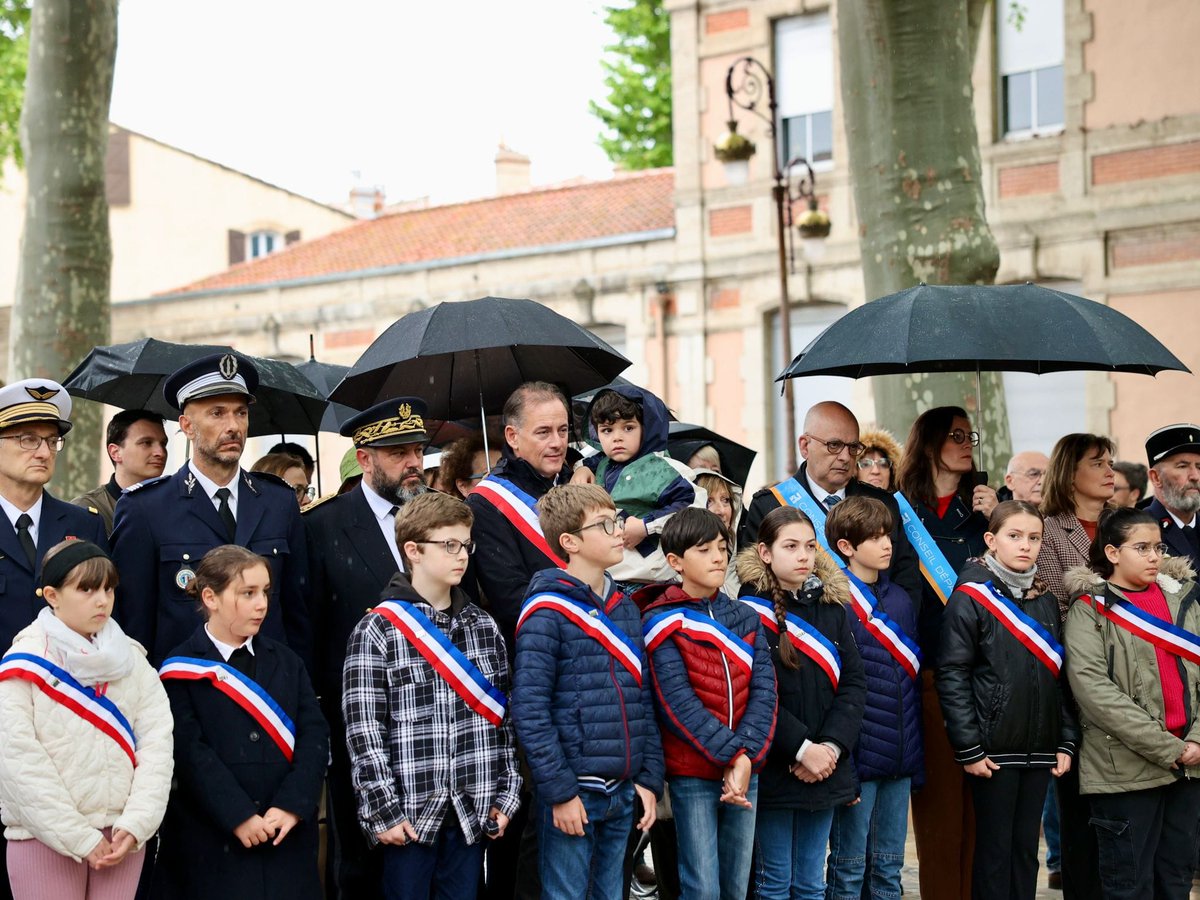 [COMMÉMORATION] Hier matin, Bertrand Malquier, Maire de Narbonne et Président du Grand Narbonne, a participé à la cérémonie en hommage aux victimes et martyrs de la Déportation, en présence de représentants des services de l'Etat, de services de sécurité et de secours et…