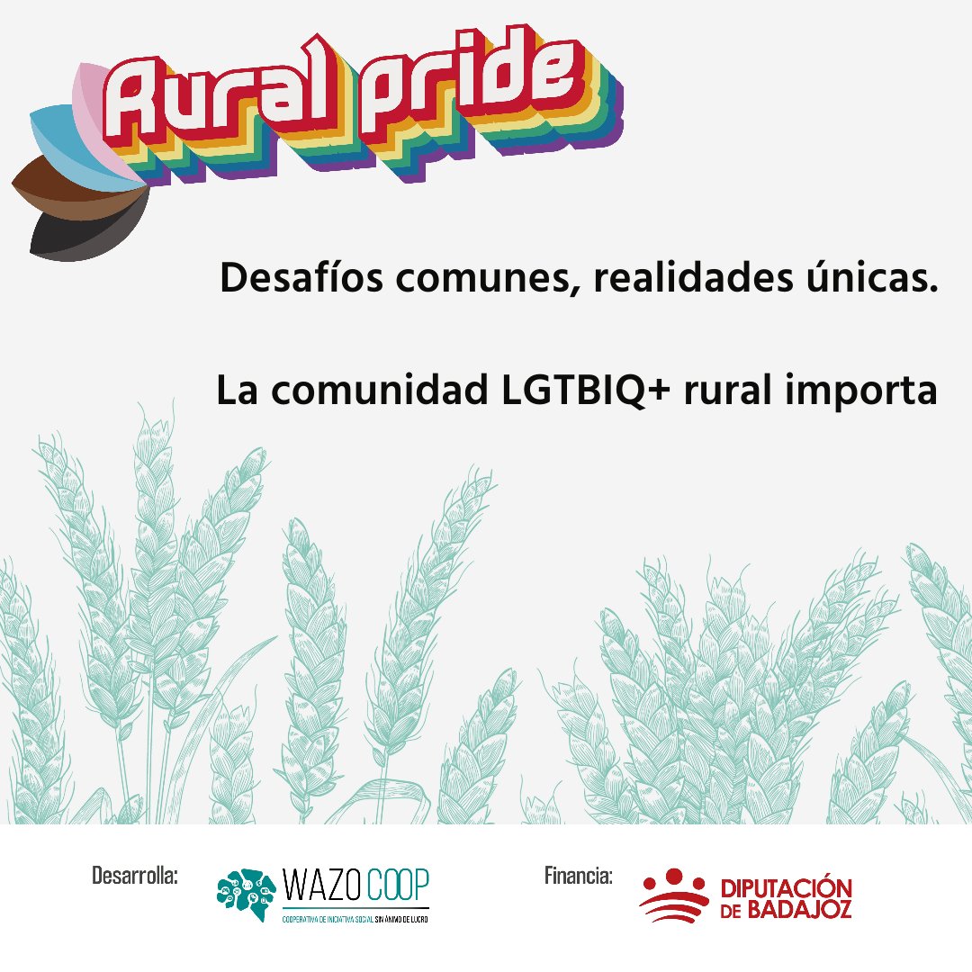 Explora los desafíos y celebra la diversidad con #RuralPride 🎙️ Descubre nuestros webinars y podcasts donde discutimos los resultados de nuestras investigaciones sobre el colectivo #LGTBIQ+ en Badajoz. 📚 #EducaciónInclusiva i.mtr.cool/zzvthpbfss