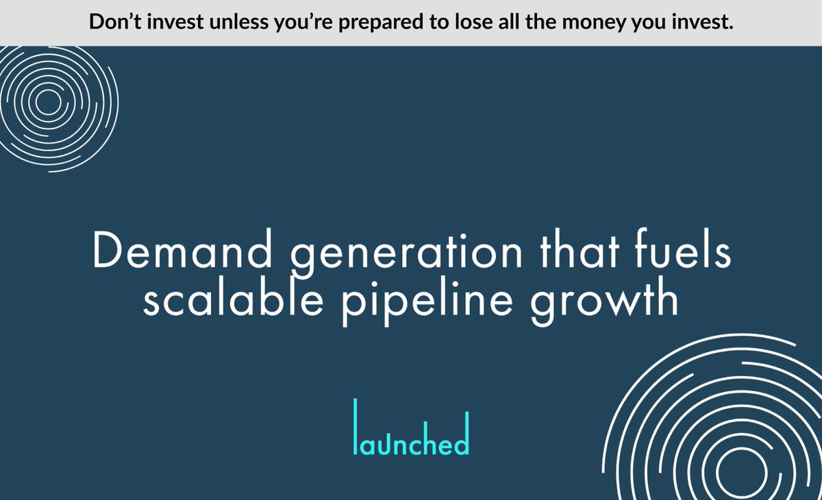 Last year, Launched grew by 18% - and now you can become part of their journey! They already: 📍 Have a presence in the UK, US & EMEA 🤝 Work with Shell, HP, BP, Windriver, and Hytera 💸 Backed by Haatch Register for priority access to their campaign: bit.ly/3QirmkM