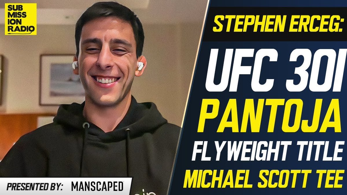 What better way to kick off #UFC301 Fight Week than chat to @ErcegSteve himself! 🇦🇺 Astro Boy talks the crazy moment he found out he’d be fighting in the main event during a @kfc sesh, Pantoja fight, wanting to defend in Perth in August and lots more! 🎥: