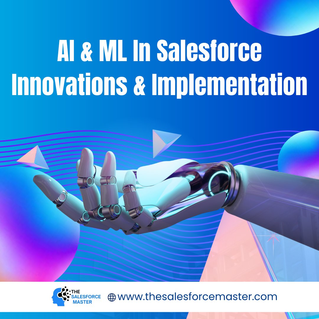 Want to read more? Click on the below link⬇️
thesalesforcemaster.com/ai-ml-in-sales…

#thesalesforcemaster #Salesforce #artificialintelligence #AI #AIML #salesforcearchitect #architect #AIDevelopment #SalesforceDevelopment #salesforceguide #salesforcecommunity #salesforcetips #salesforcecloud