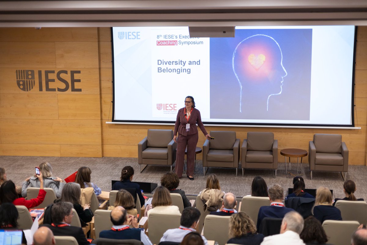 Last week, we explored #diversity and belonging at the Executive Coaching Symposium at #IESEbarcelona. A big thank you to all our insightful speakers and guests who discussed strategies for integrating diverse mindsets, fostering effective dialogue and creating cohesive teams. 🤝