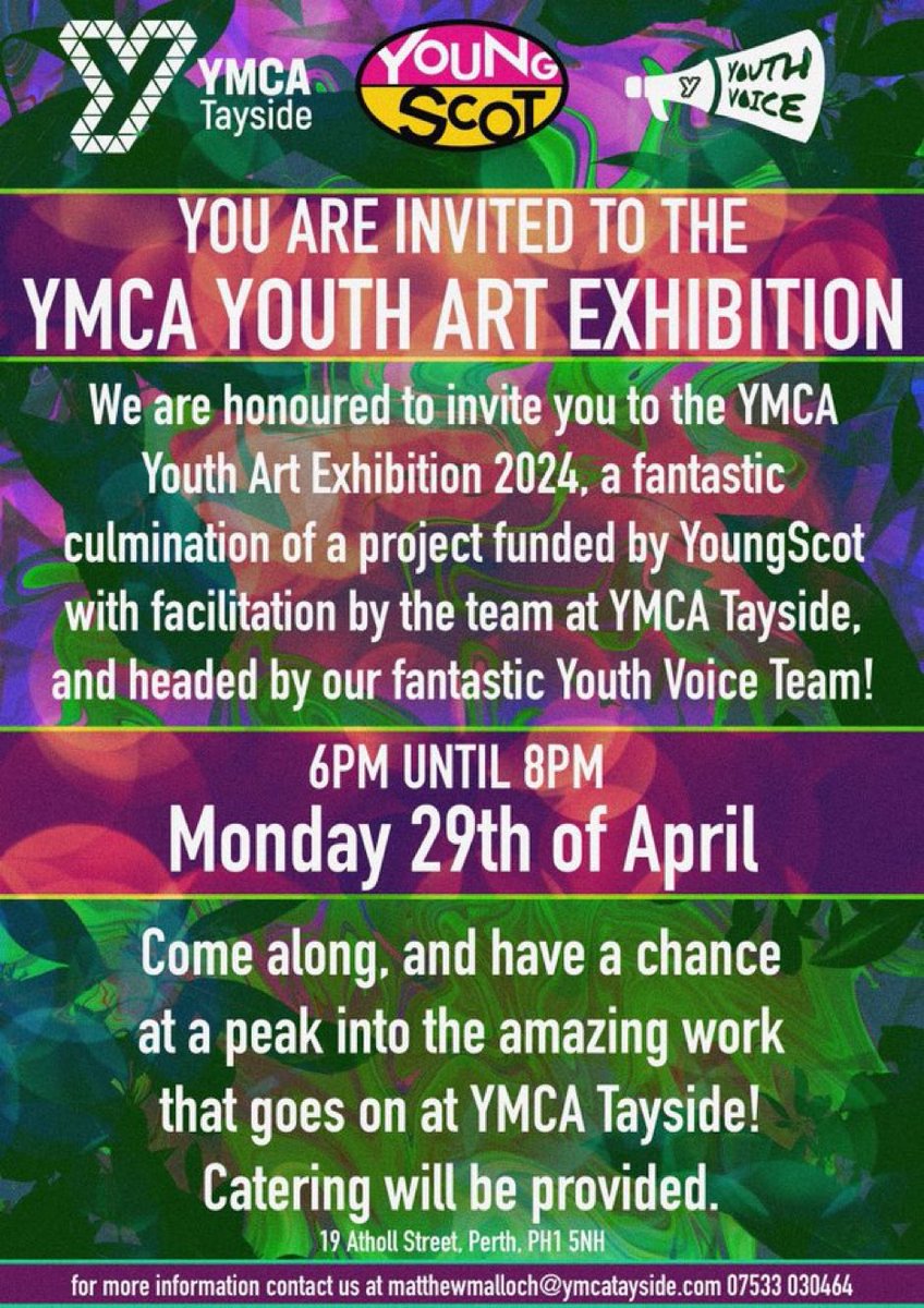 Today at 6pm at the  YCentre, 19 Atholl Street, Perth. 

#Vision2030
#CommunityWellbeing
#EmpowerYoungPeople