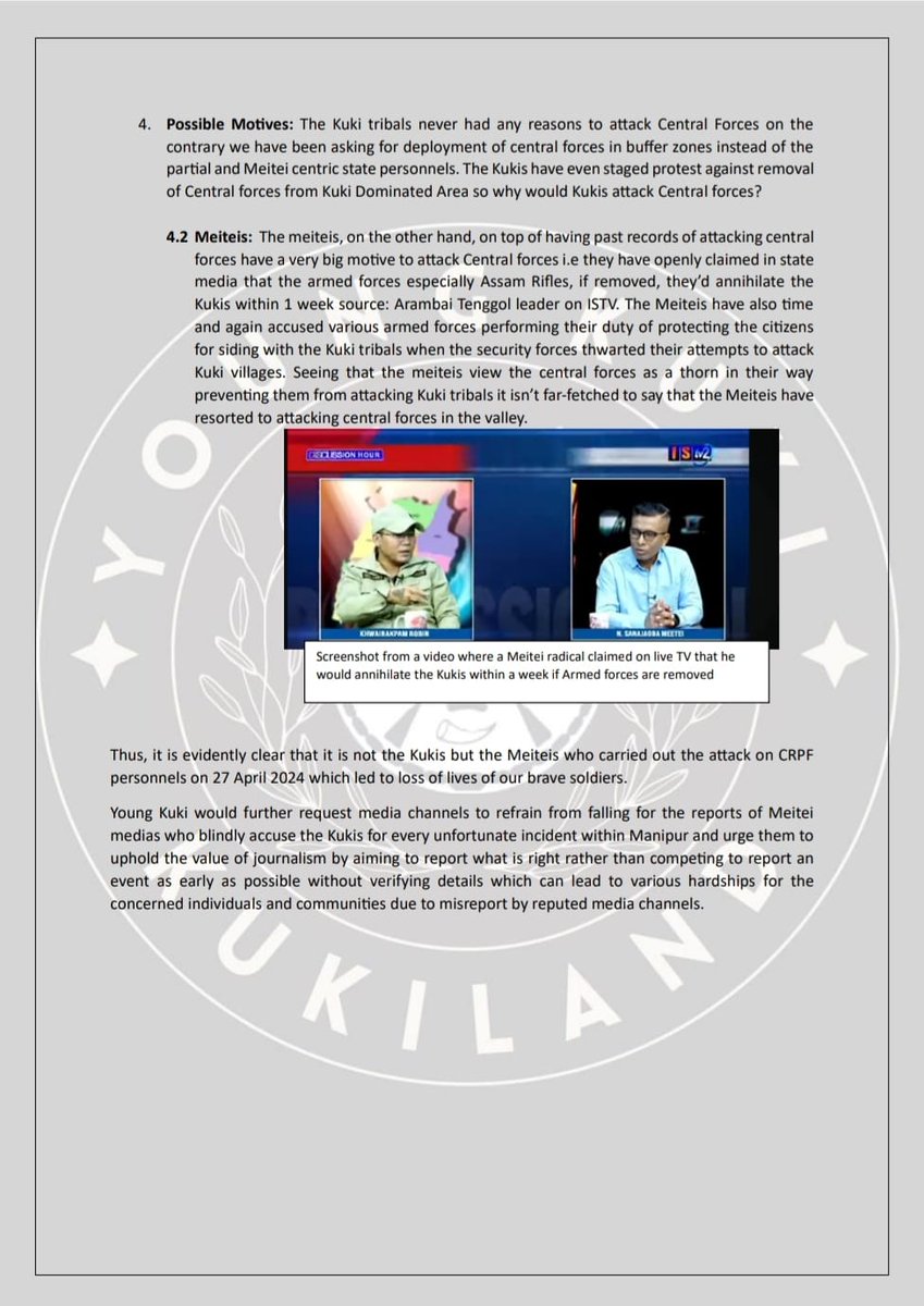 Decoding the Naranseina Conspiracy Theory by Young Kuki #ManipurViolence #CRPFpersonnel @ANI @PTI_News @the_hindu @IndianExpress @thecaravanindia @themojostory @thewire_in @scroll_in @EastMojo @ttindia @htTweets @IndiaTodayNE @NELiveTV @NENowNews @afridahussai @aliyaqut…