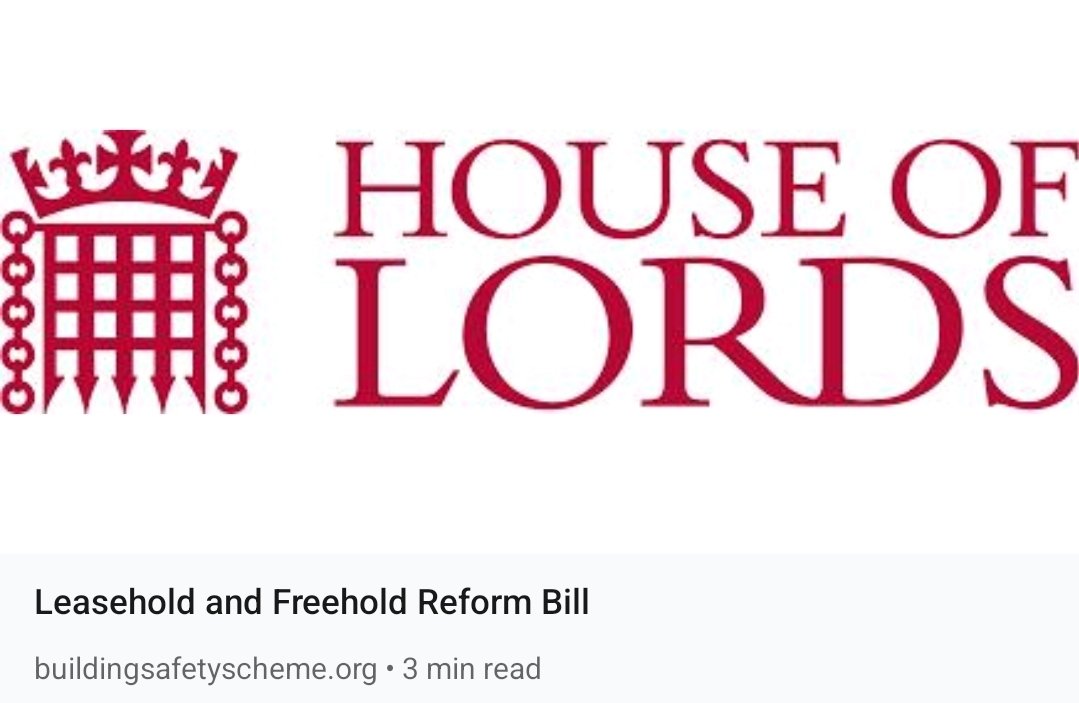 This afternoon, the Earl of Lytton will be debating amendments concerning service charge reform, ending insurance bad practice and the introduction of a Building Trustee to ensure all tenures of flat ownership (leasehold, enfranchisement and commonhold) work for all. Read…