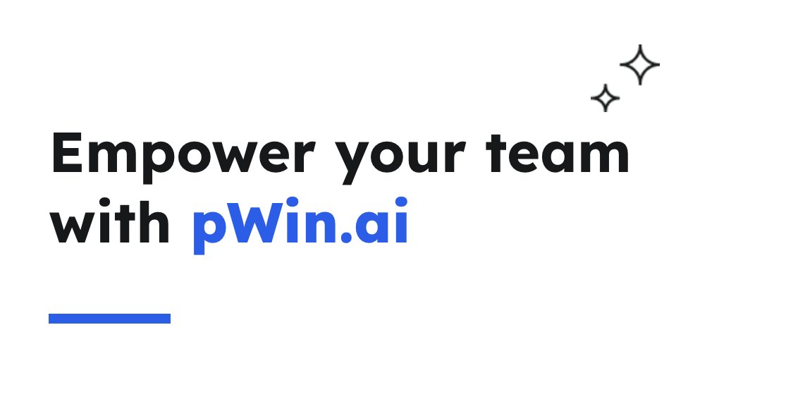 In proposal development, time is of the essence. pWin.ai complements and accelerates all aspects of the process - elevating, not automating, your approach. pwin.ai