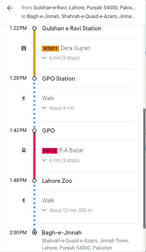 here is how Lahore compares to Karachi

can easily find info on train, bus route via Google Map

they just need to keep on scaling up bus, train coverage

Karachi's Bus Network is far behind 😢

cc: @murtazawahab1