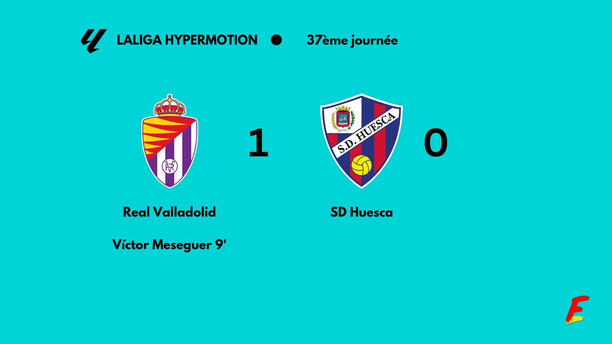 ⚪🟣 Valladolid grimpe à la 2ème place et égale les points de Leganés 

#LigaFr #LigaHypermotion