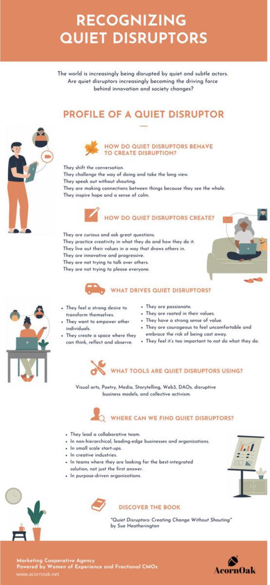 Profile of quiet disruptor #QI