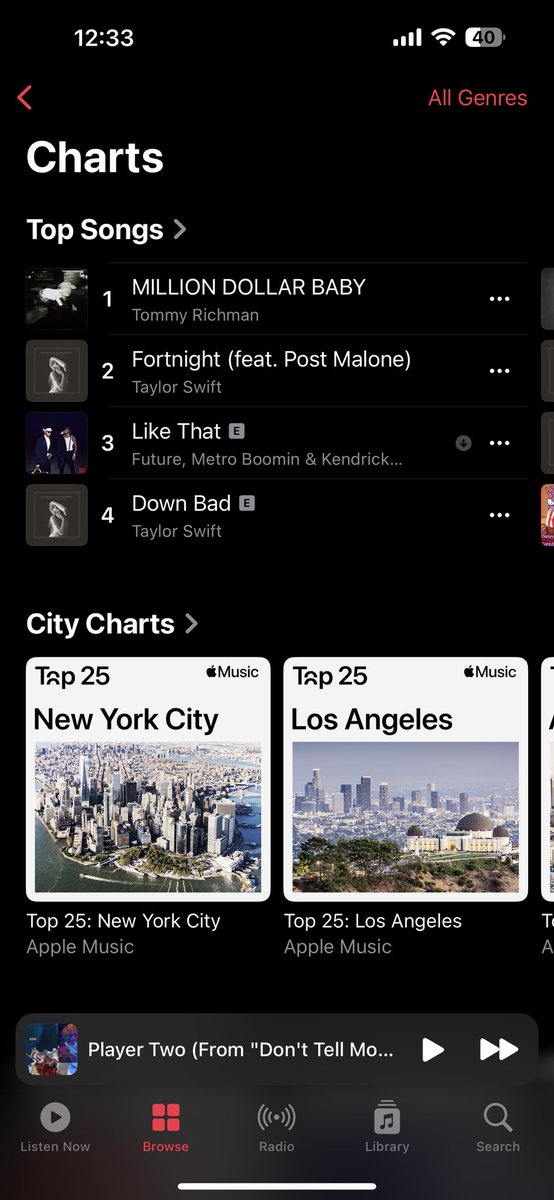 isozoo_'s tweet image. #1 on Apple Music all genres