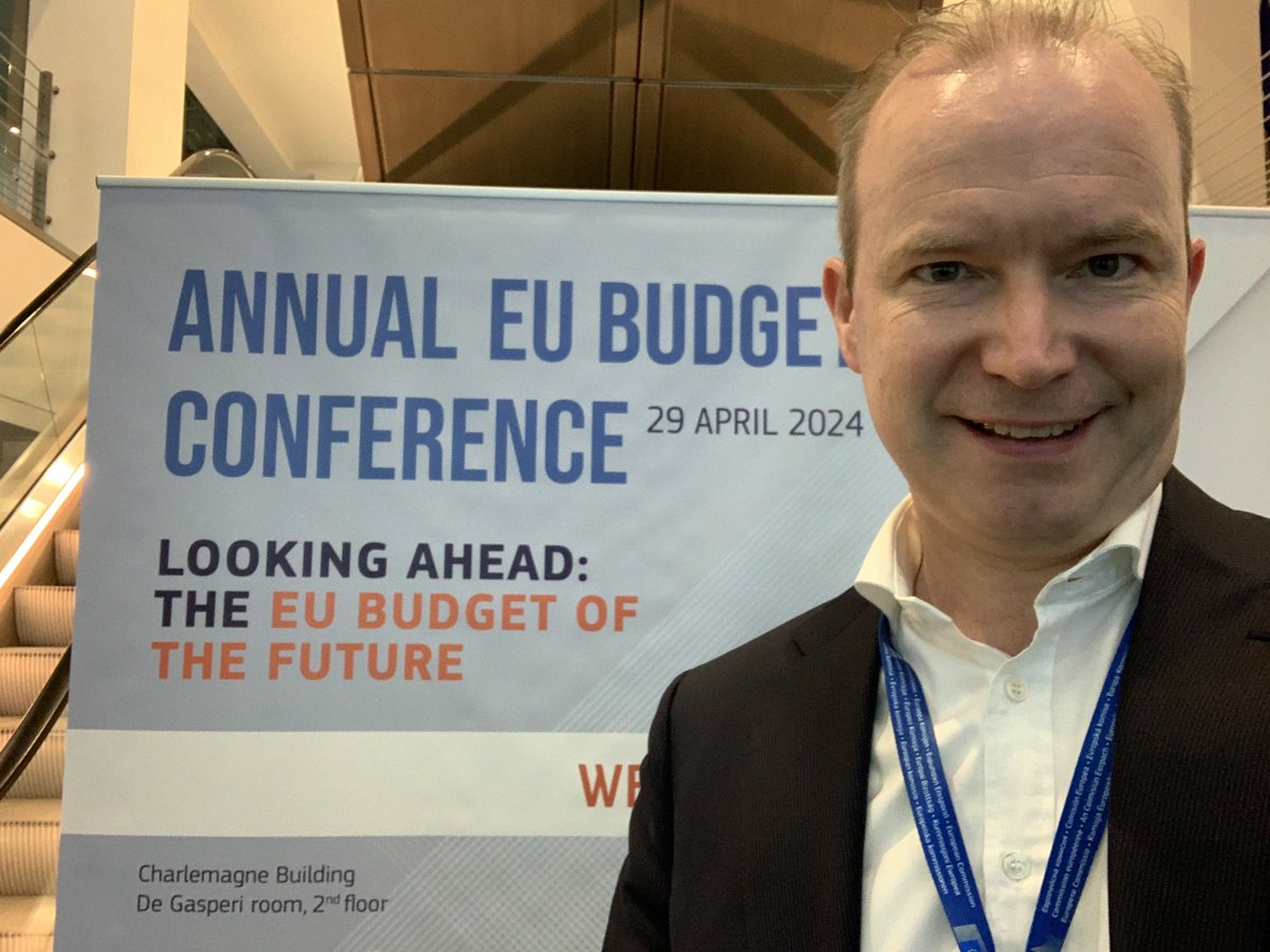 Good morning from the Annual EU Budget Conference of @EU_Commission. Looking forward to an interesting discussion on the future of #EUbudget. #ABC2024