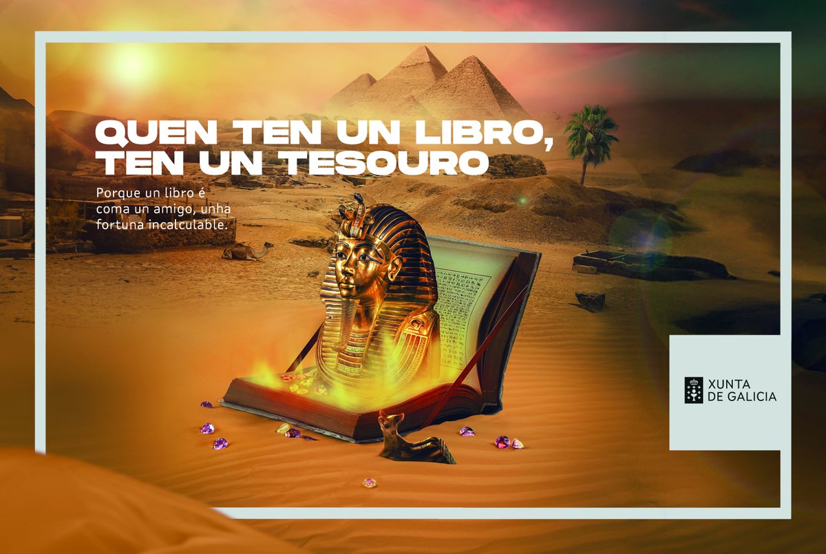 Quen ten un libro, ten un tesouro 📖

Unha verdadeira riqueza; unha fortuna incalculable; como a lúa, sempre brilla…

Nuestra última campaña para la Xunta de Galicia 

#bapconde #almificadores #xuntadegalicia #fomentodelalectura