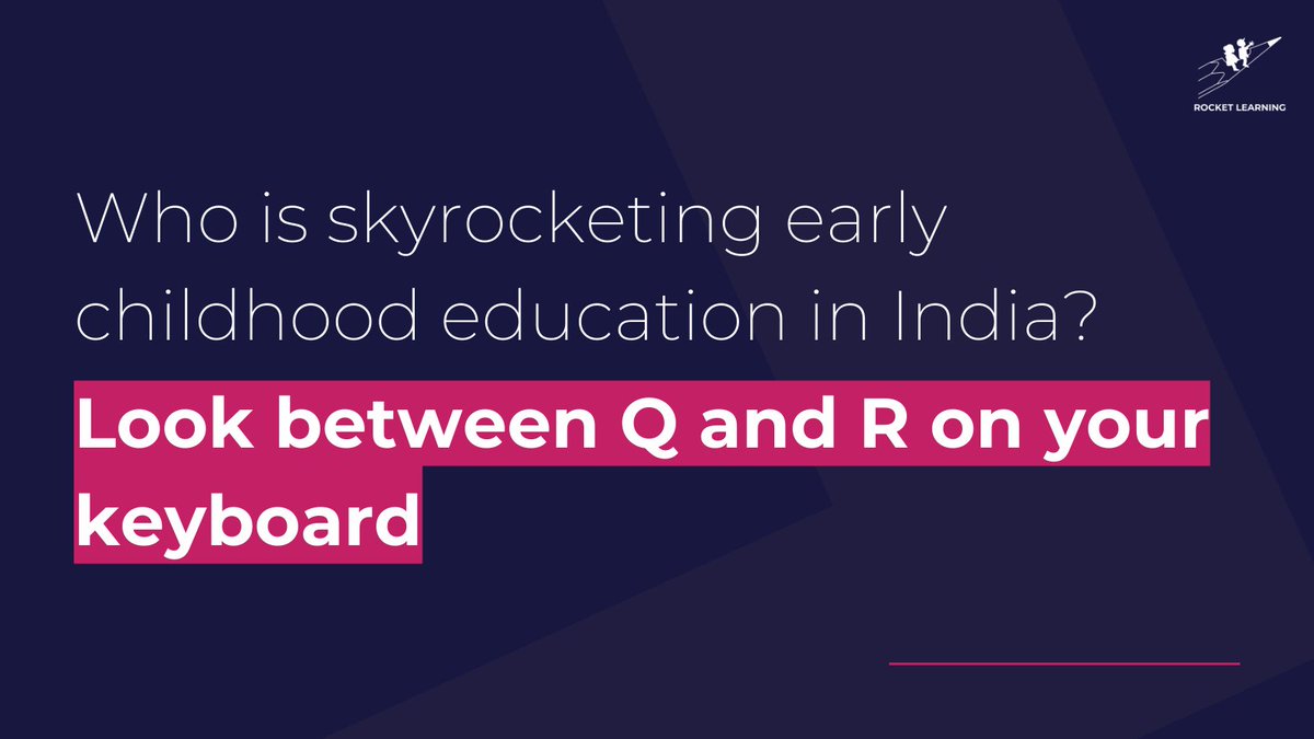 Discover how Rocket Learning is revolutionizing #EarlyChildhoodDevelopment in #India! We've impacted 2.5M children with a 70% #schoolreadiness rate (compared to 50% nationally) at just $1.50 per child per year. We partner with India's @NIPCCD_MWCD, 10 states, & @JPAL to scale!