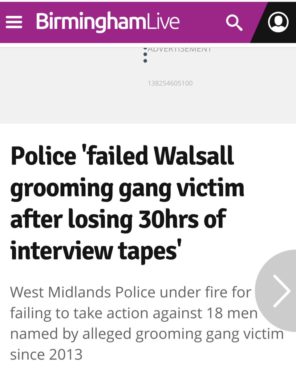 @peterstopcrime Police investigated and found no evidence..

Same West Midlands Police is it...

Oh yes.  It is.
