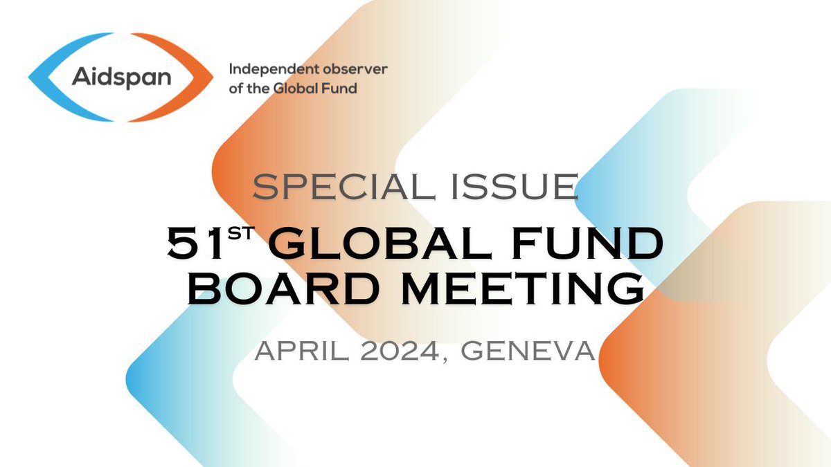 The @GlobalFund board mtng @PeterASands highlighted a strategic year with $5.1B allocated to global health🏥 The Global Fund demonstrated adaptability by reallocating funds to where most needed 🔄Focus on tech & data to enhance efficiency is crucial. 🔗aidspan.org/executive-dire…