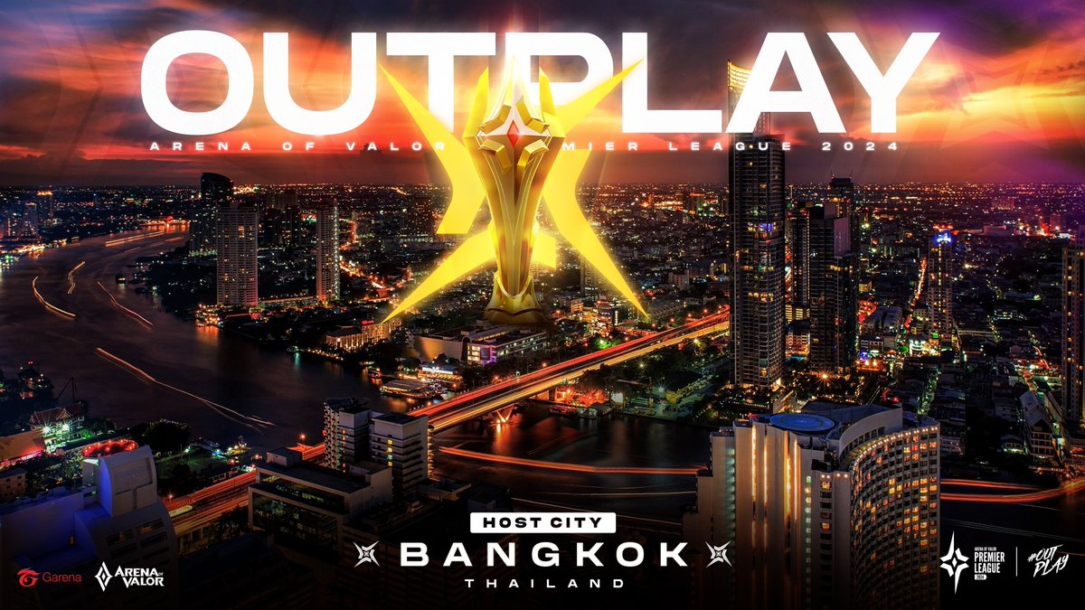 OFFICIAL: @arenaofvalor Premier League 2024 again in Bangkok, Thailand

Prize unchanged still $500,000

The 'New Format' they were teasing is SWISS from LoL #Worlds2023

The Most Important part: GARENA FINALLY MAKES THEIR EVENT NOT CLASHING @honorofkings @eswcgg SCHEDULING
