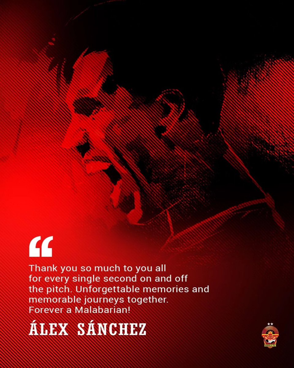 🏆 A heartfelt thank you to Captain Alex, our top scorer, and the league's best player! Wishing you all the best in your future endeavors. We'll cherish the memories forever! 💫⚽

#gkfc #malabarians #indianfootball