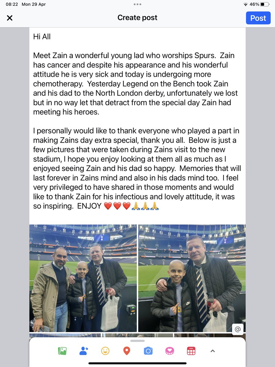 What an inspirational and wonderful human being Zain is, an honour to share in his magical moments. 💙🙏