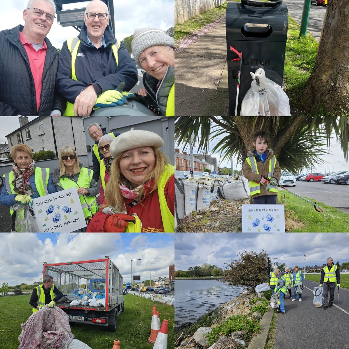 Our #TidyTowns volunteers were out in force on Saturday helping #KeepClontarfTidy and supporting #TeamDublinCleanUp. Thanks to CRA and @DubCityEnviro @DCCclontarf for continuing support.